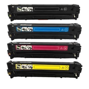 کارتریج لیزری رنگی اچ پی HP 128 ست کامل