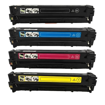 کارتریج لیزری رنگی اچ پی HP 128 ست کامل