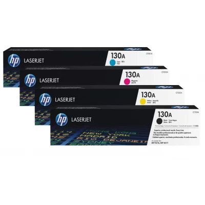 کارتریج لیزر رنگی اچ پی HP 130 ست کامل