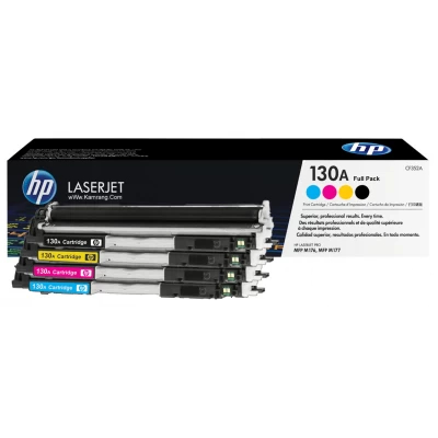 کارتریج لیزر رنگی HP 130 ست کامل